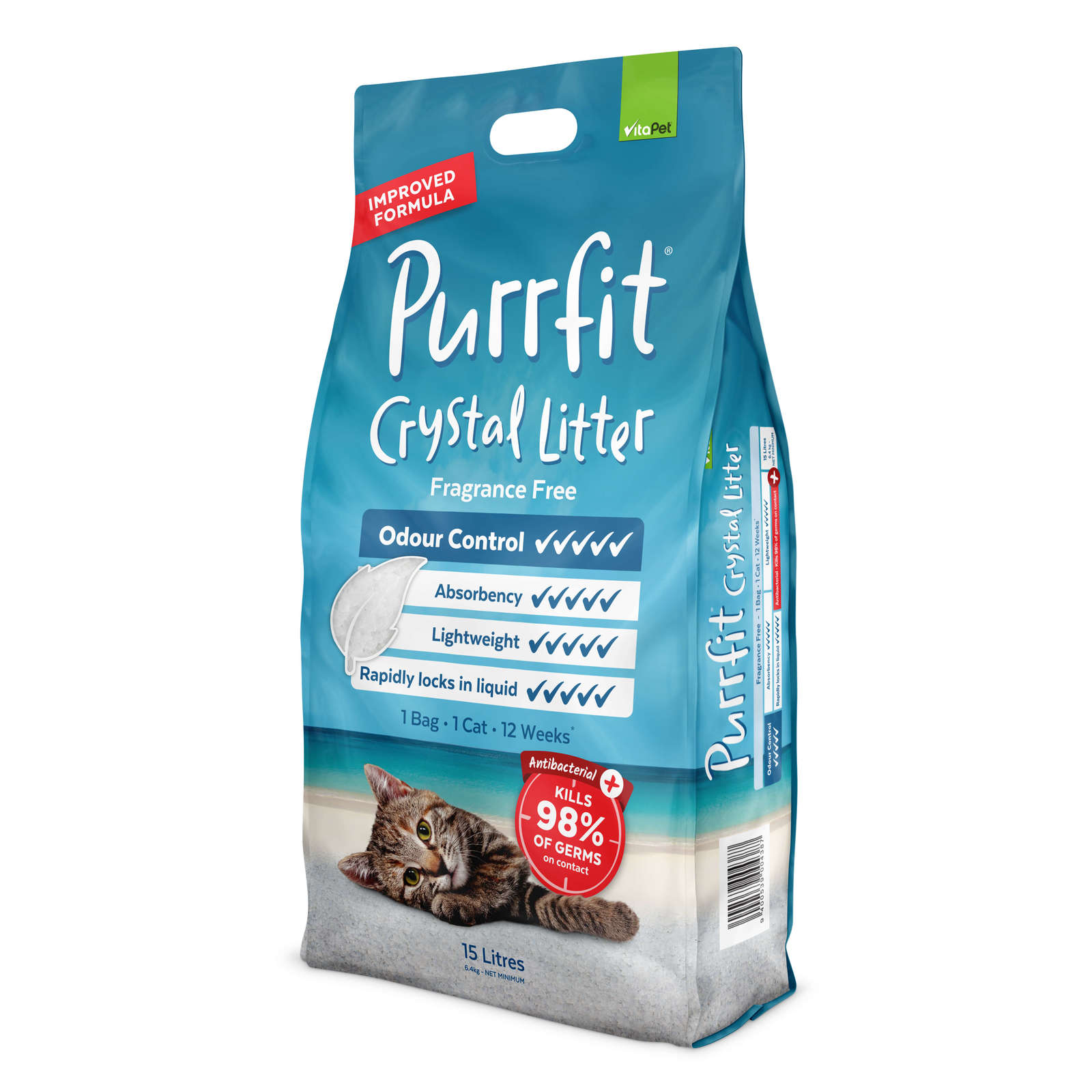 Vitapet: Purrfit Crystals (15L) image