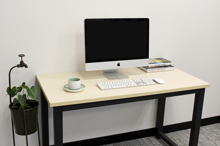 Gorilla Office: Multi-Purpose Desk with Natural Finish Top image