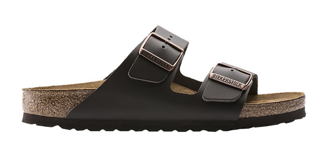 Birkenstock: Arizona Natural Leather Regular Fit Sandal - Size 39 EU |  Women's | at Mighty Ape NZ