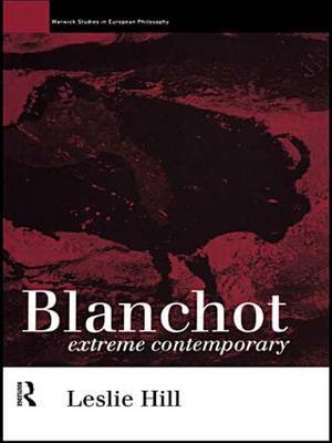Blanchot by Leslie Hill image