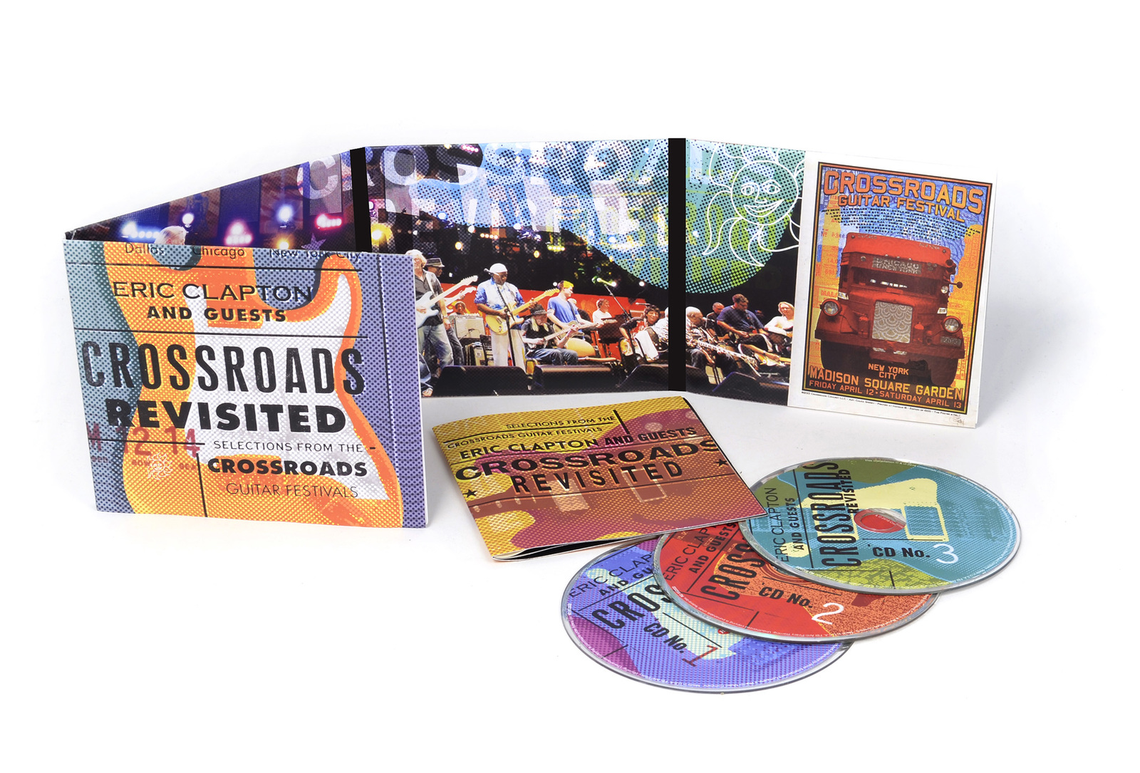 Crossroads Revisited: Selections From The Crossroads Guitar Festivals (3CD) on CD by Eric Clapton