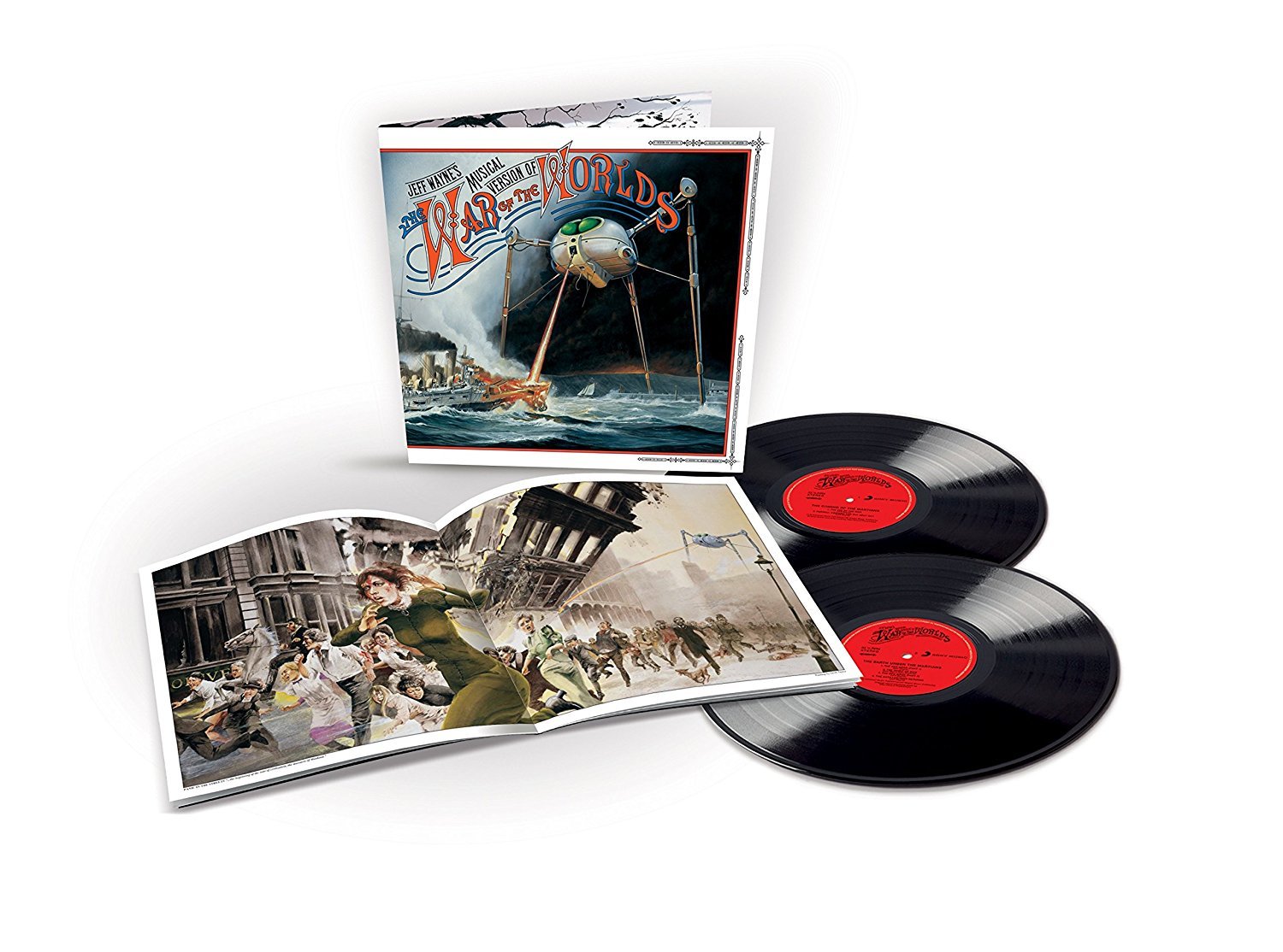 The War Of The Worlds - 40th Anniversary Limited Edition on Vinyl by Jeff Wayne