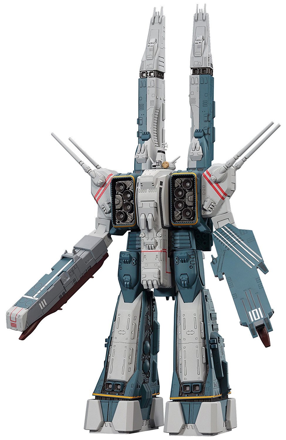 1/4000 SDF-1 Macross Forced Attack Type w/Prometheus & Daedalus - Model Kit image