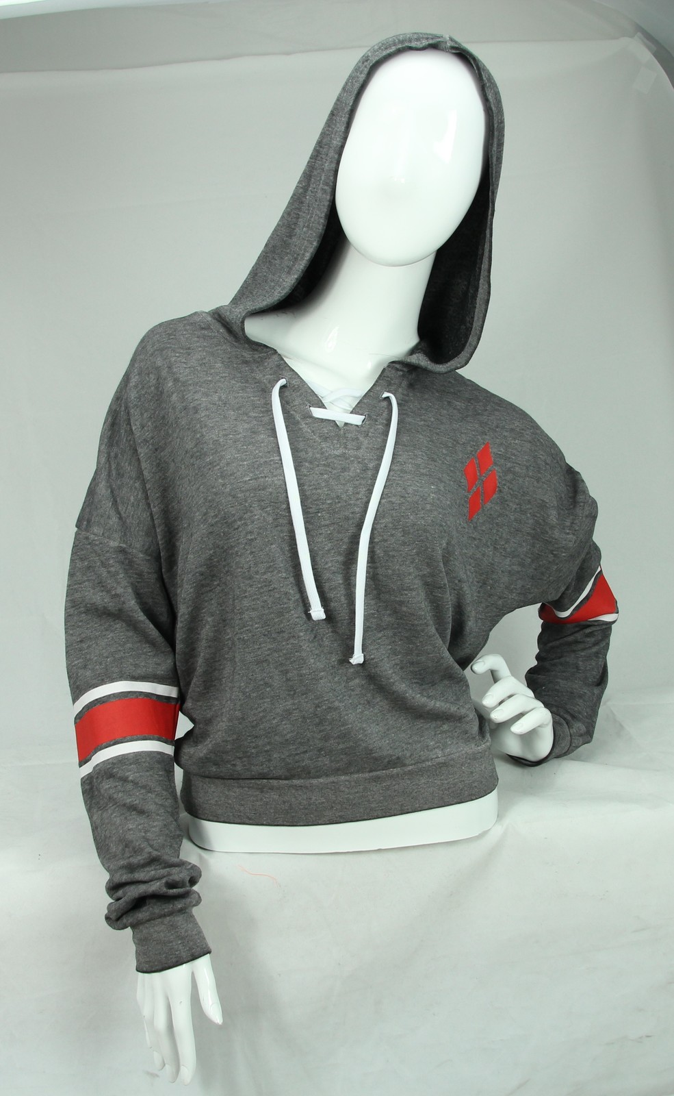 DC Comics: Harley Quinn - Lace-Up Hoodie (2XL) image
