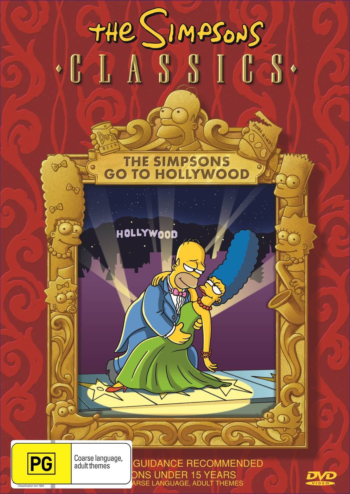 The Simpsons Classics - The Simpsons Go To Hollywood on DVD image