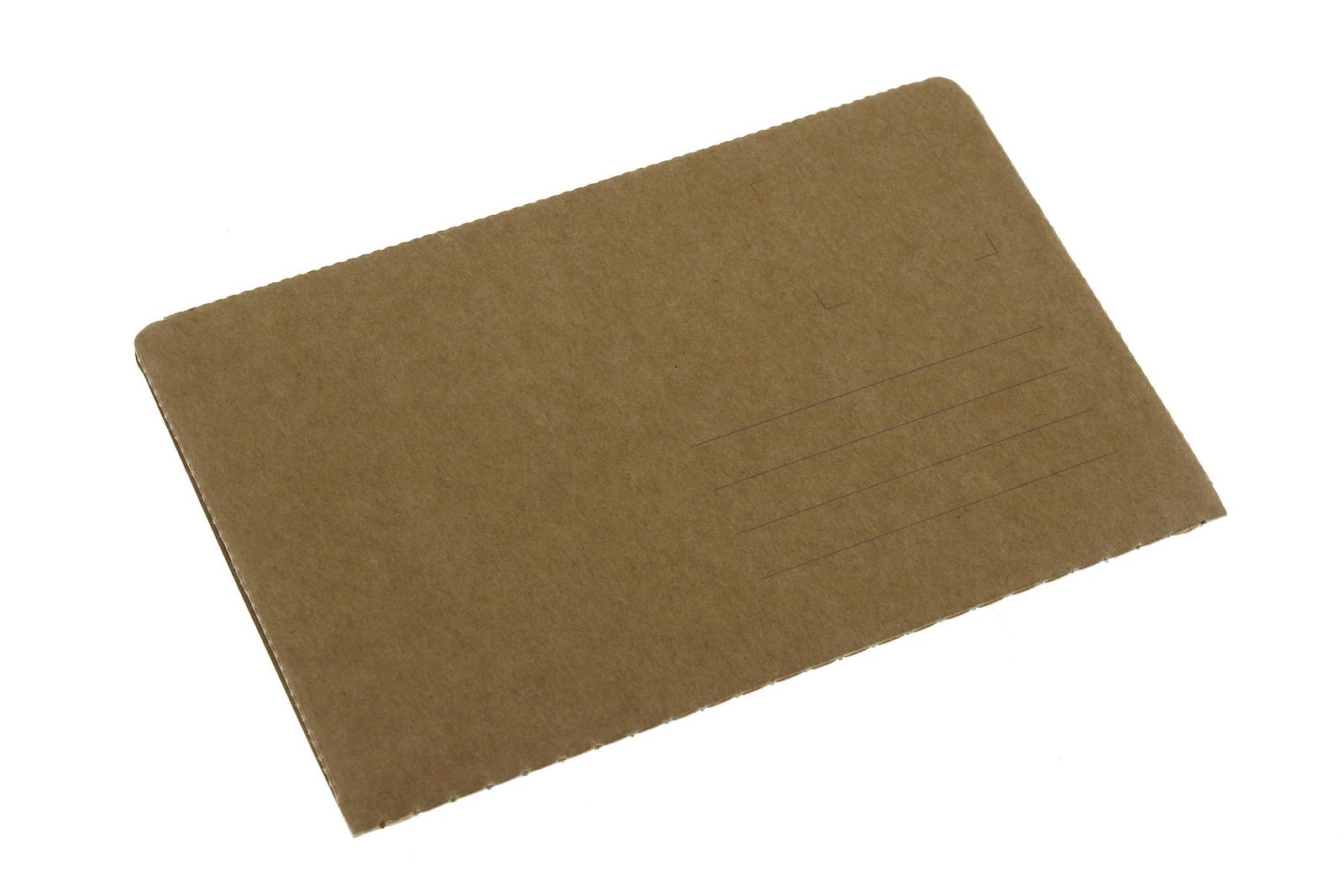 Moleskine Pocket Postal Notebook - Kraft Brown image