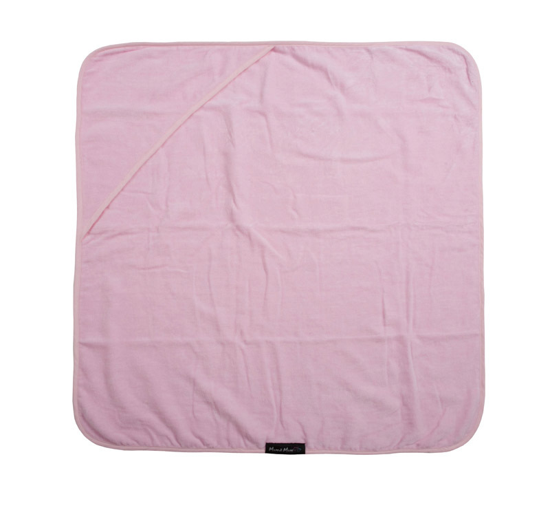 Mum 2 Mum Hooded Towel - Baby Pink image