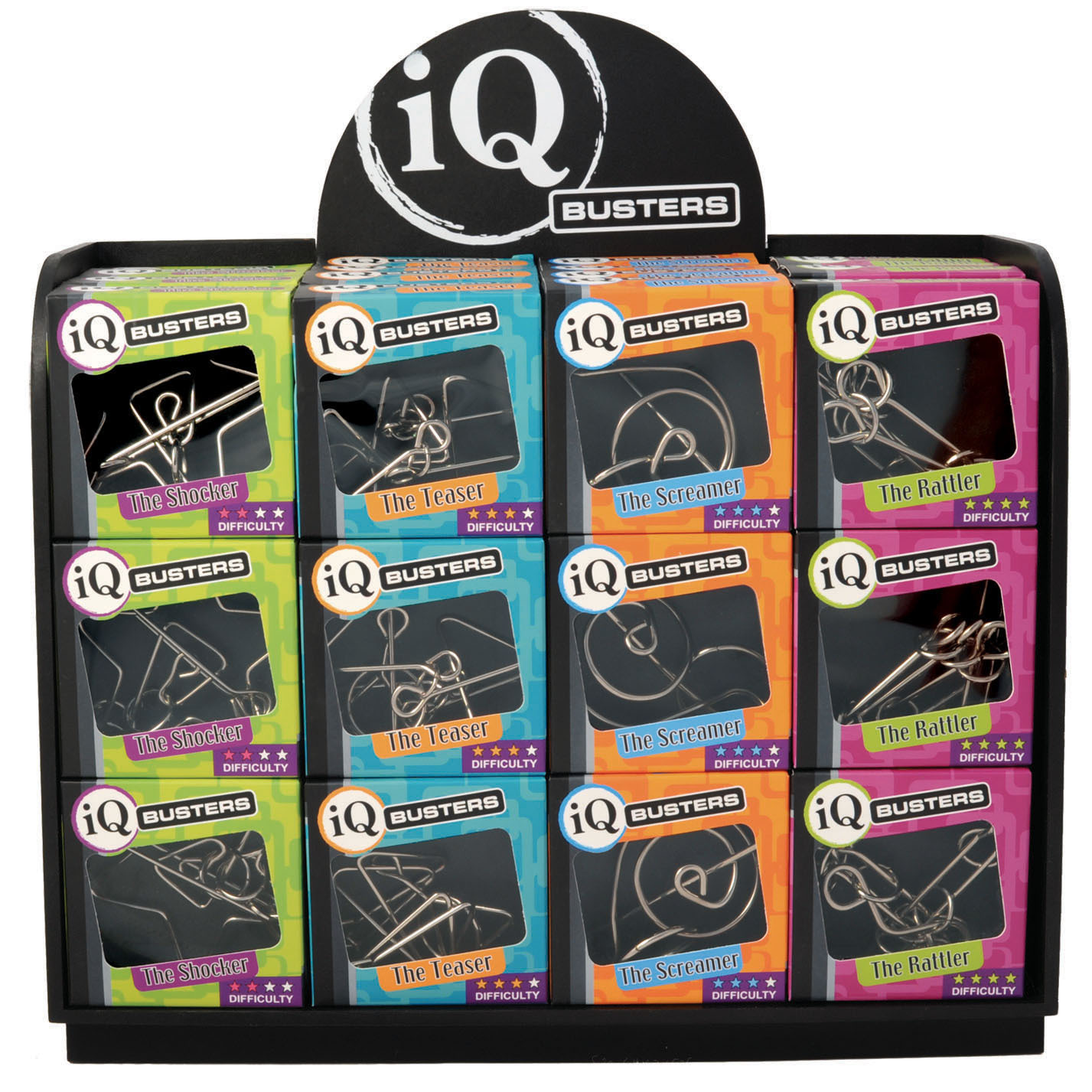 IQ Buster Wire Puzzle: The Rattler | Board Game | at Mighty Ape Australia