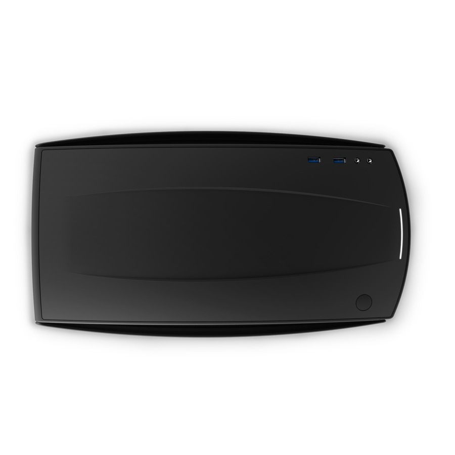 NZXT Manta Mini-ITX Case - Black/Black image