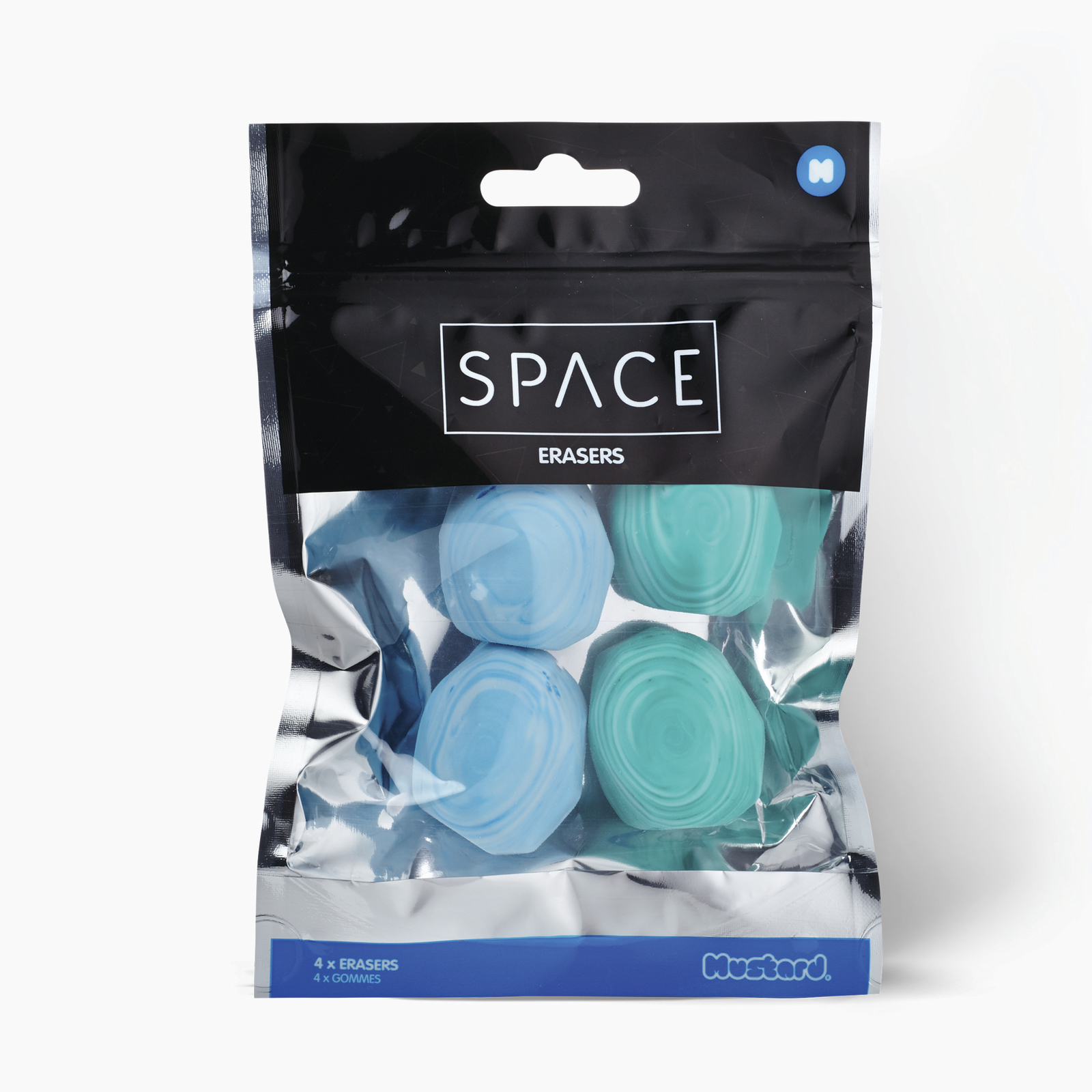 Space Rocks - Themed Eraser Set (Pack of 4) image