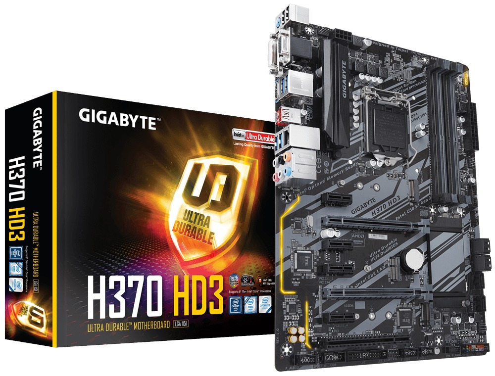 Gigabyte H370 HD3 Motherboard image