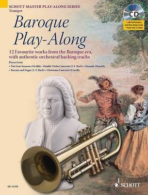 Baroque Play-Aaong: 12 Favourite Works from the Baroque Era, with Authentic Orchestral Backing Tracks by Max Charles Davies image