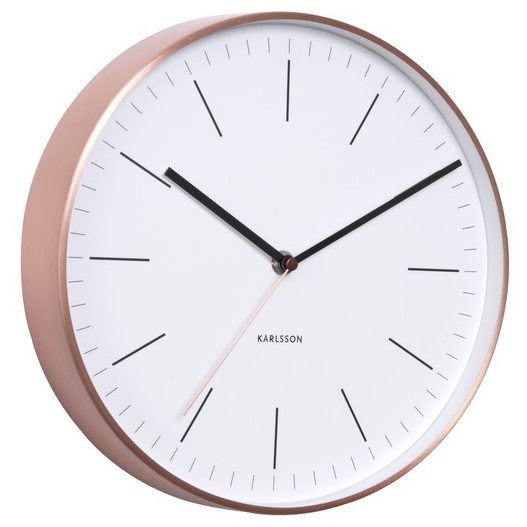 Karlsson Minimal Wall Clock - White image