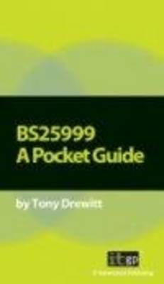 BS25999 a Pocket Guide by Tony Drewitt image