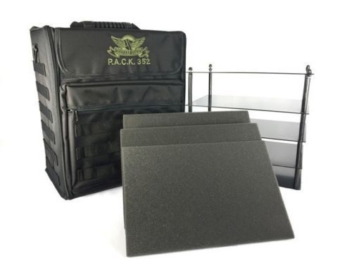Battle Foam: P.A.C.K. 352 Molle Magna Rack Load Out (Black) image