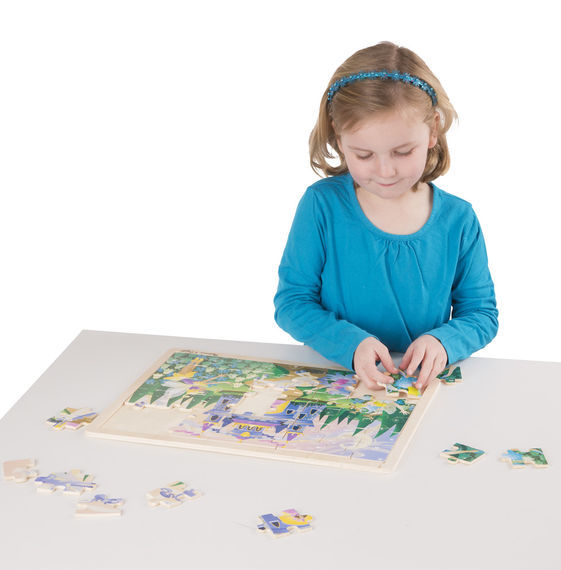 Melissa & Doug: Fairy Fantasy Jigsaw Puzzle - 48 Pieces image