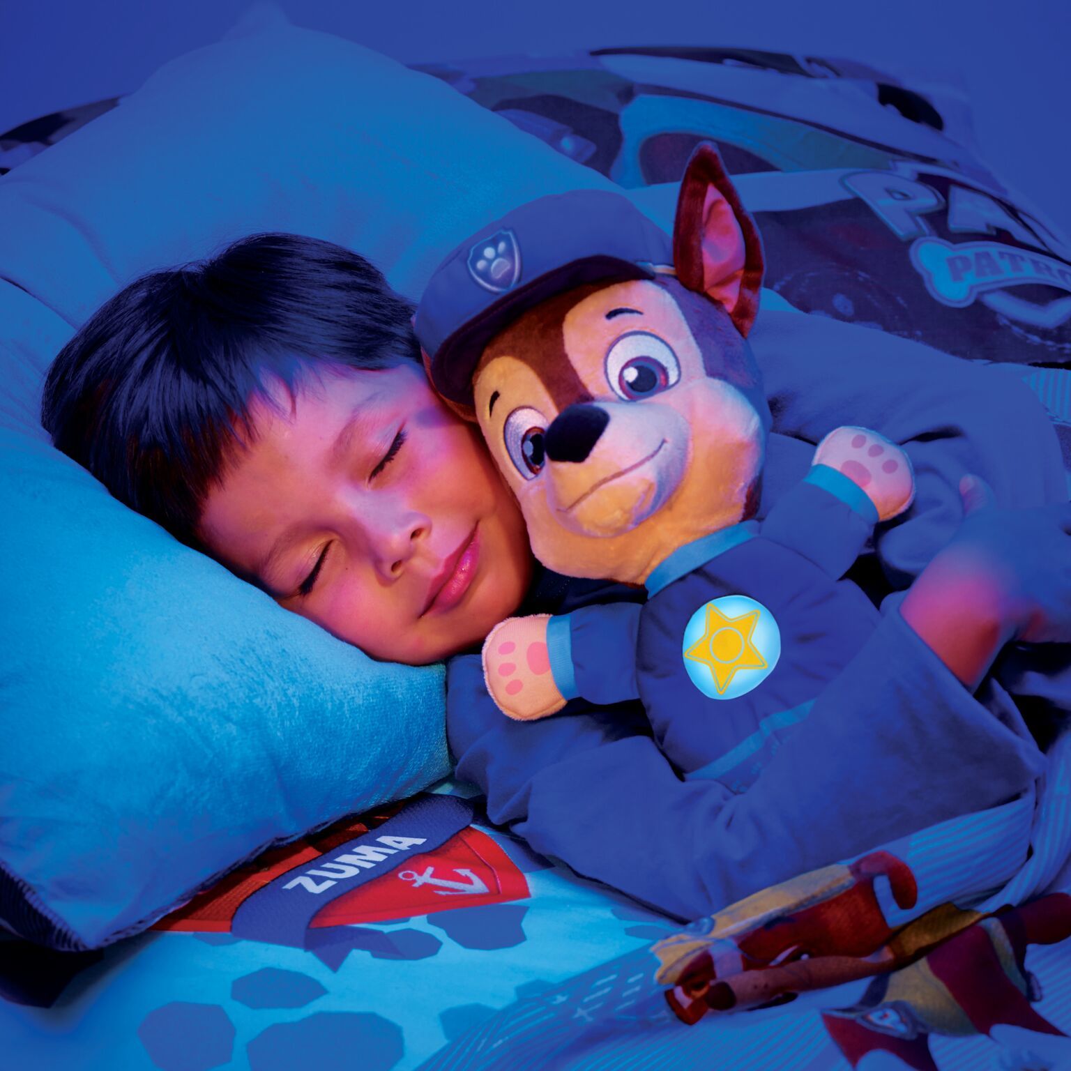 paw patrol snuggle up pup chase