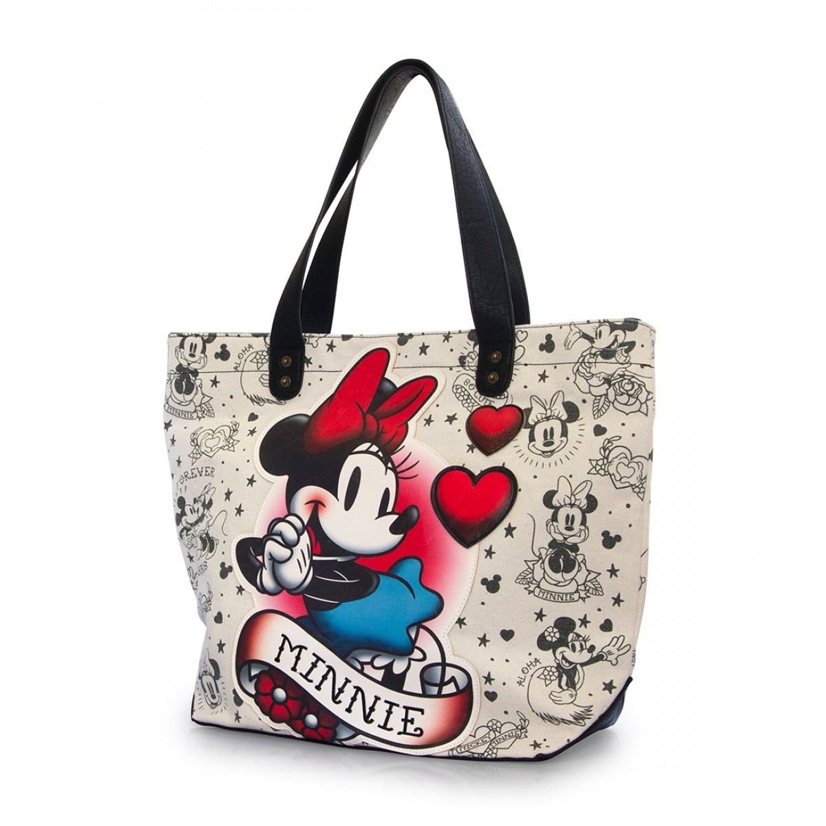 Minnie Mouse Tattoo Tote Bag | Women's | at Mighty Ape NZ
