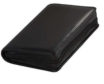 Filofax - Metropol Personal Organiser with Zip Closure - Black