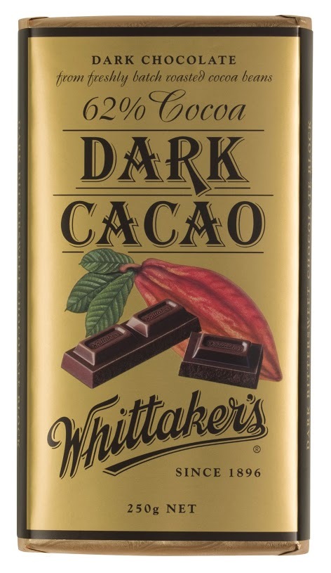 Whittakers 62% Dark Cacao Block (250g) image