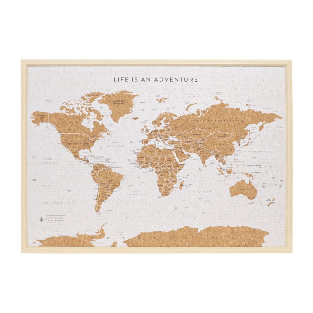 Travel Board Large World Map at Mighty Ape NZ