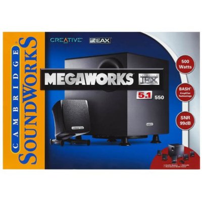 CREATIVE LABS Creative Megaworks THX 550 5.1 image