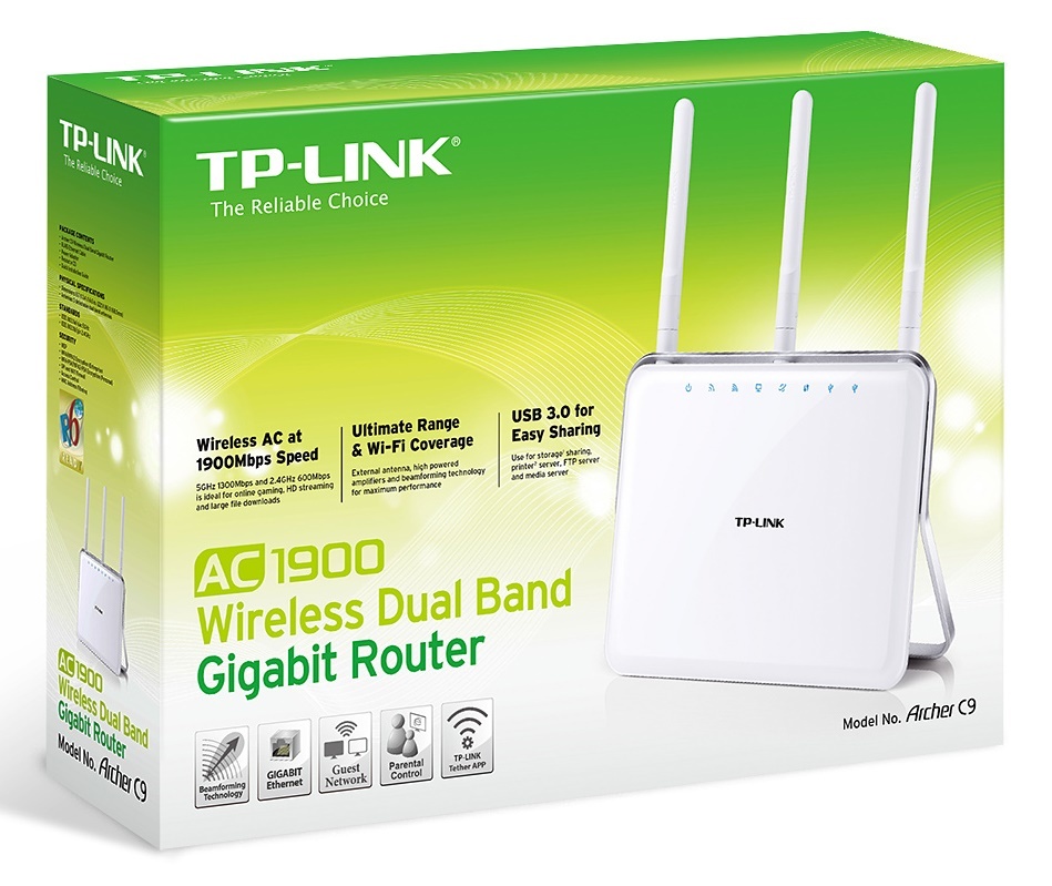 TP-Link: Archer C9 Wireless Dual Band Router