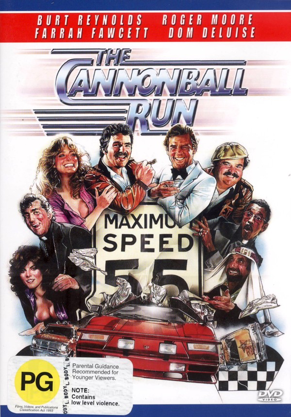 The Cannonball Run on DVD image
