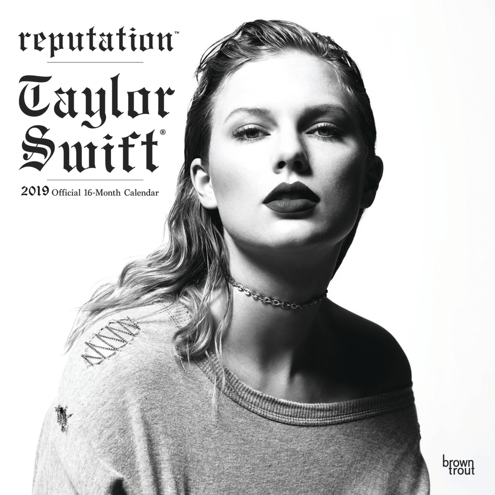 Taylor Swift 2019 Square Wall Calendar by Inc Browntrout Publishers image