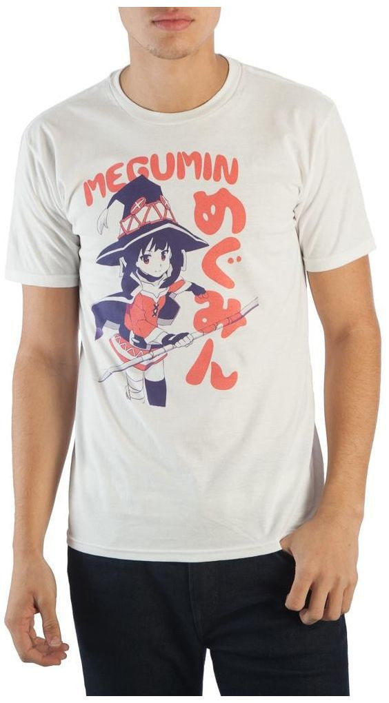 KonoSuba White T Shirt: M | Men's | at Mighty Ape NZ