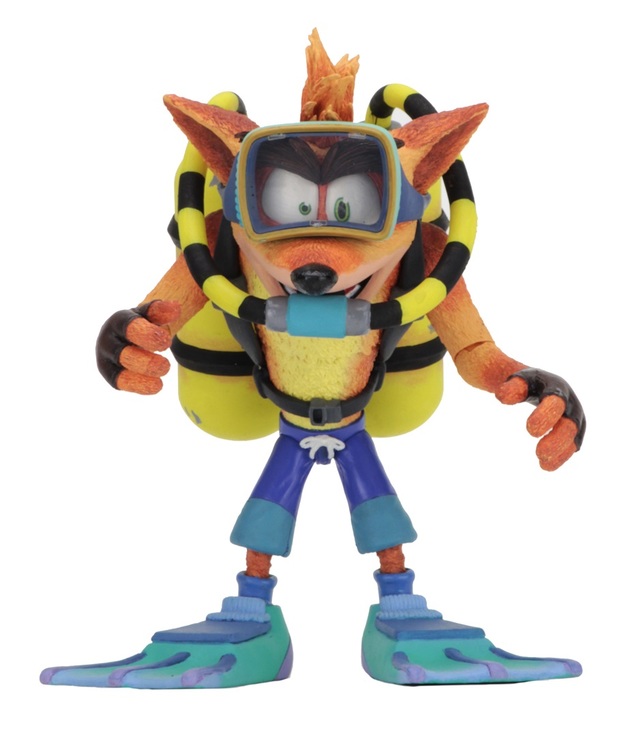 Crash Bandicoot: Scuba Crash - 7" Deluxe Action Figure