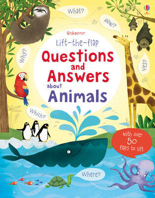 Lift-the-flap Questions and Answers About Animals by Katie Daynes image