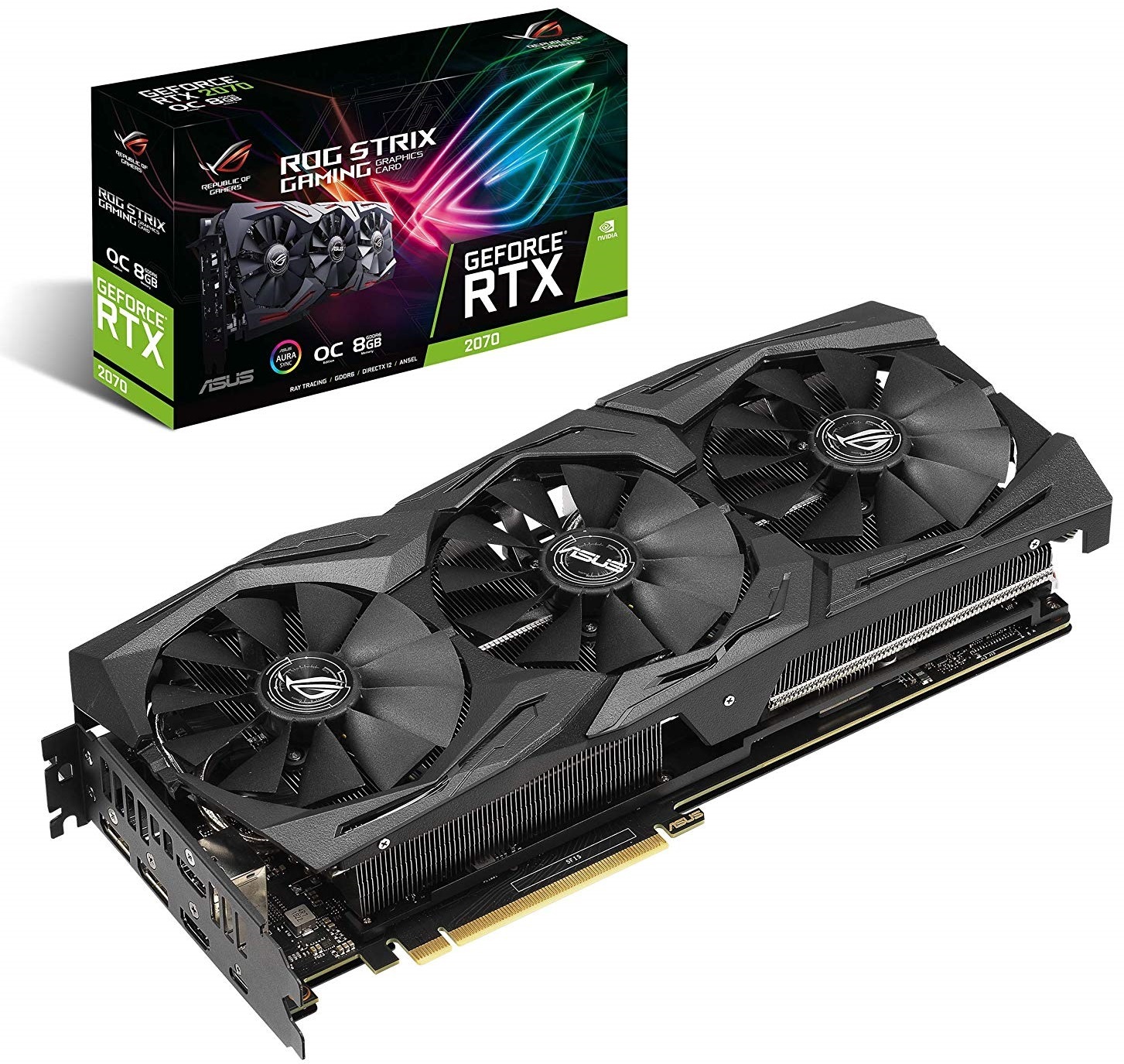 ASUS ROG Strix GeForce RTX 2070 OC Edition 8GB Graphics Card