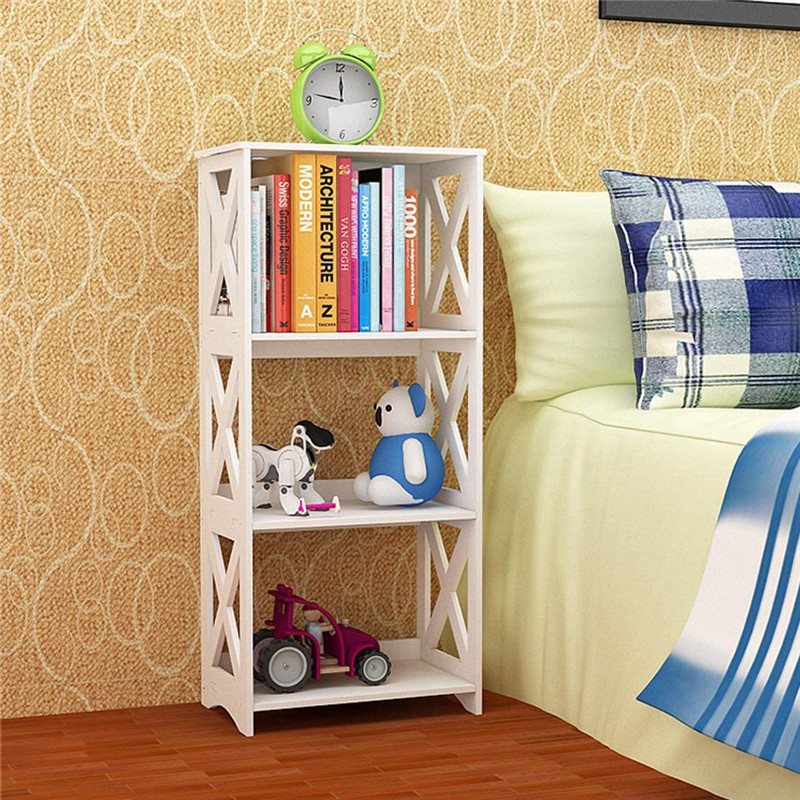 3 Tier Small Bookshelf (38x24x89cm) image
