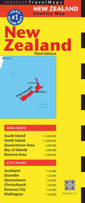 New Zealand Travel Map (Third Edition) image