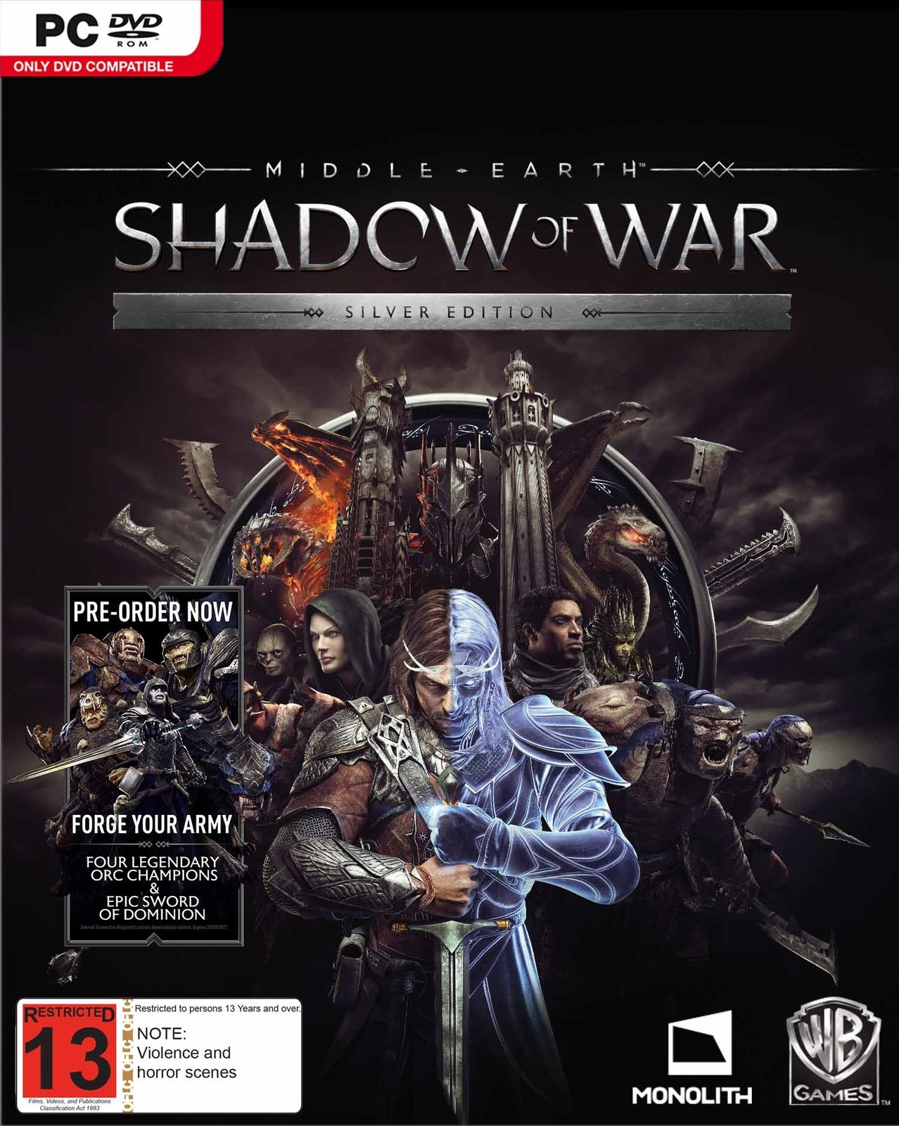 Middle-Earth: Shadow of War Silver Edition for PC Games image