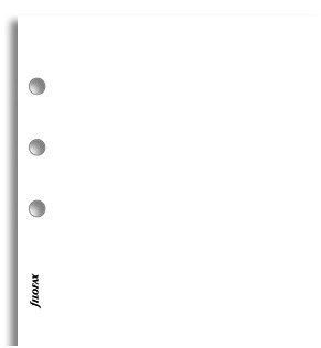 Filofax - Personal Plain Notepaper Value Pack - White (100 Sheets) image