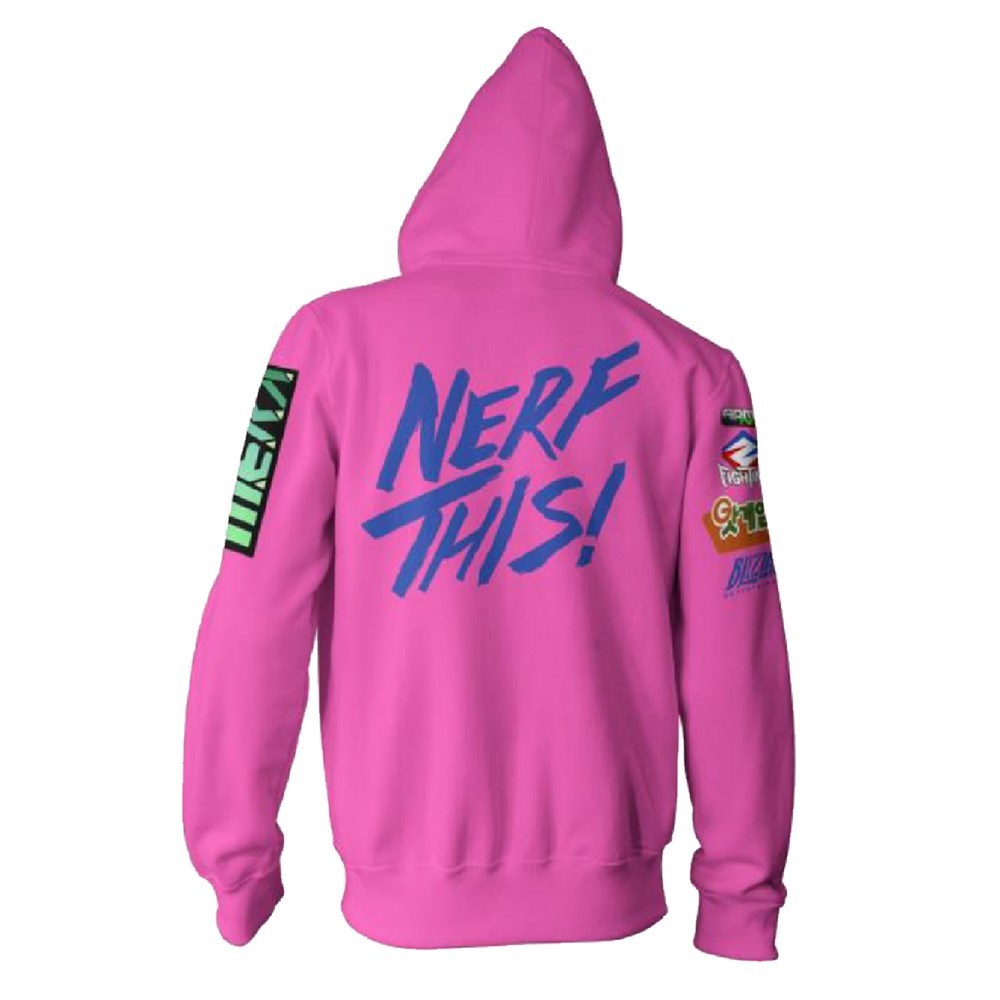 Overwatch Ultimate D.Va Zip-Up Hoodie (Medium)