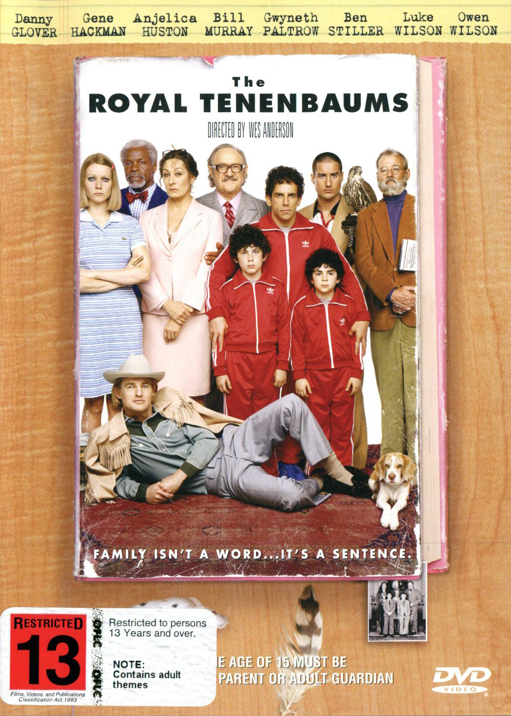 The Royal Tenenbaums on DVD image