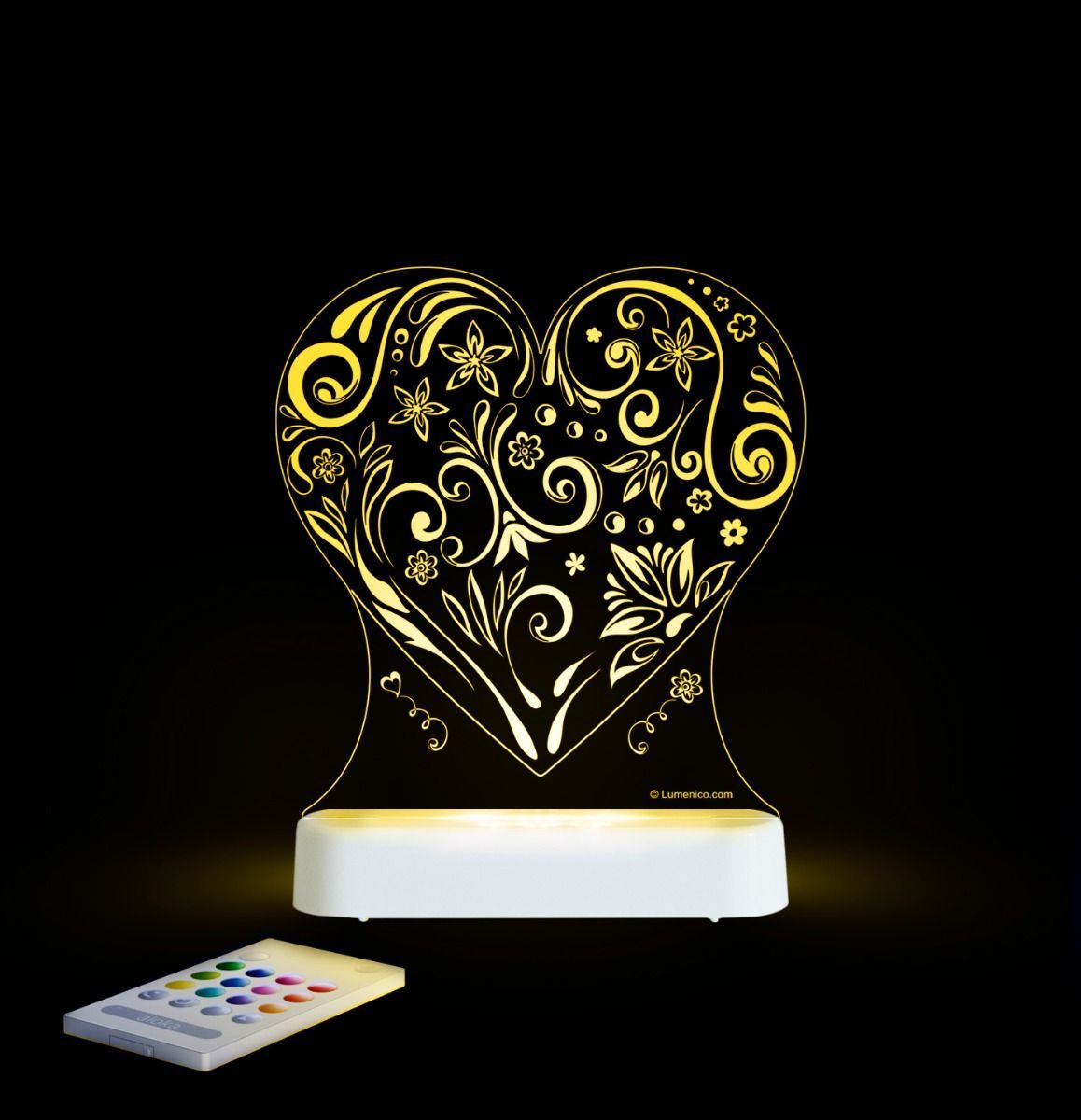 Aloka: Night Light - Love Heart image