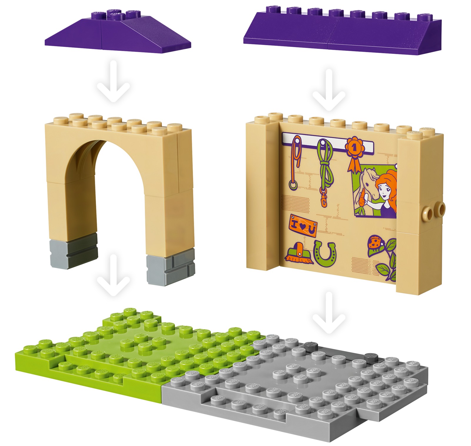 LEGO Friends - Mia's Foal Stable (41361) image