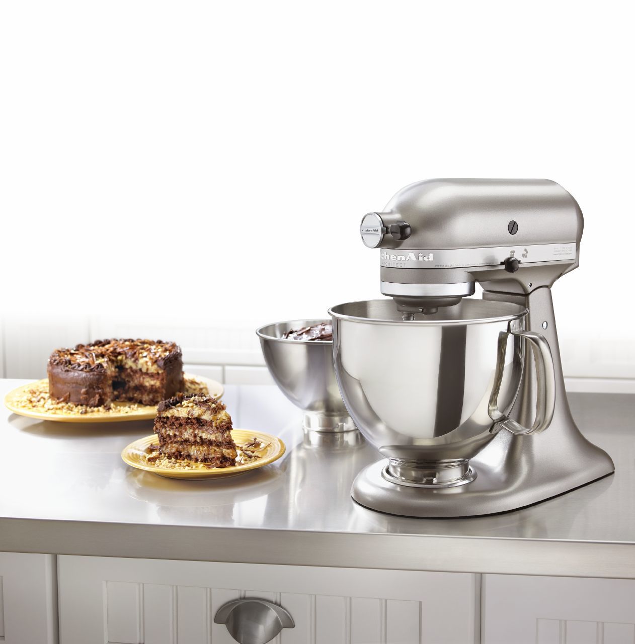 KitchenAid Artisan Stand Mixer Metallic Chrome at Mighty Ape NZ