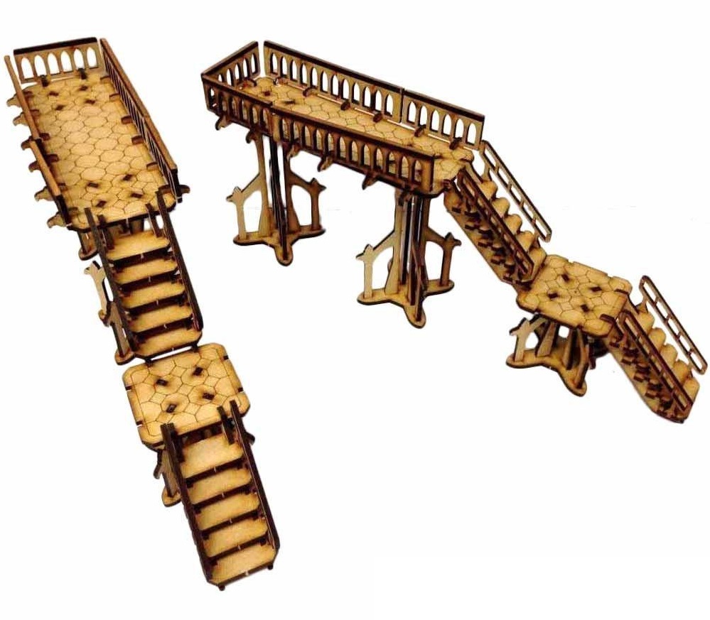 TTCombat: Tabletop Scenics - Gothic Walkways image