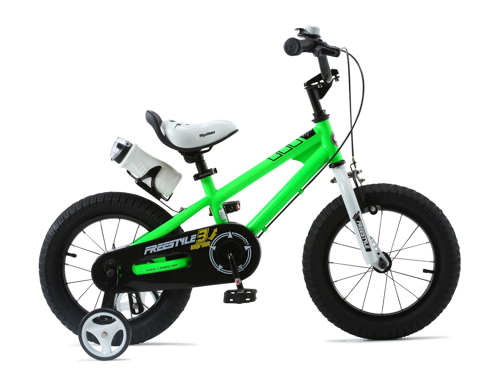 RoyalBaby: BMX Freestyle - 16" Bike (Green)