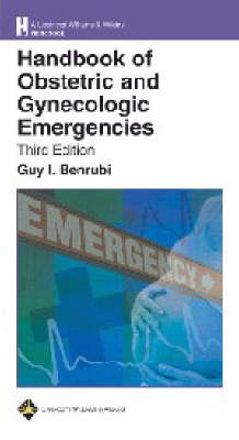 Handbook of Obstetric and Gynecologic Emergencies image