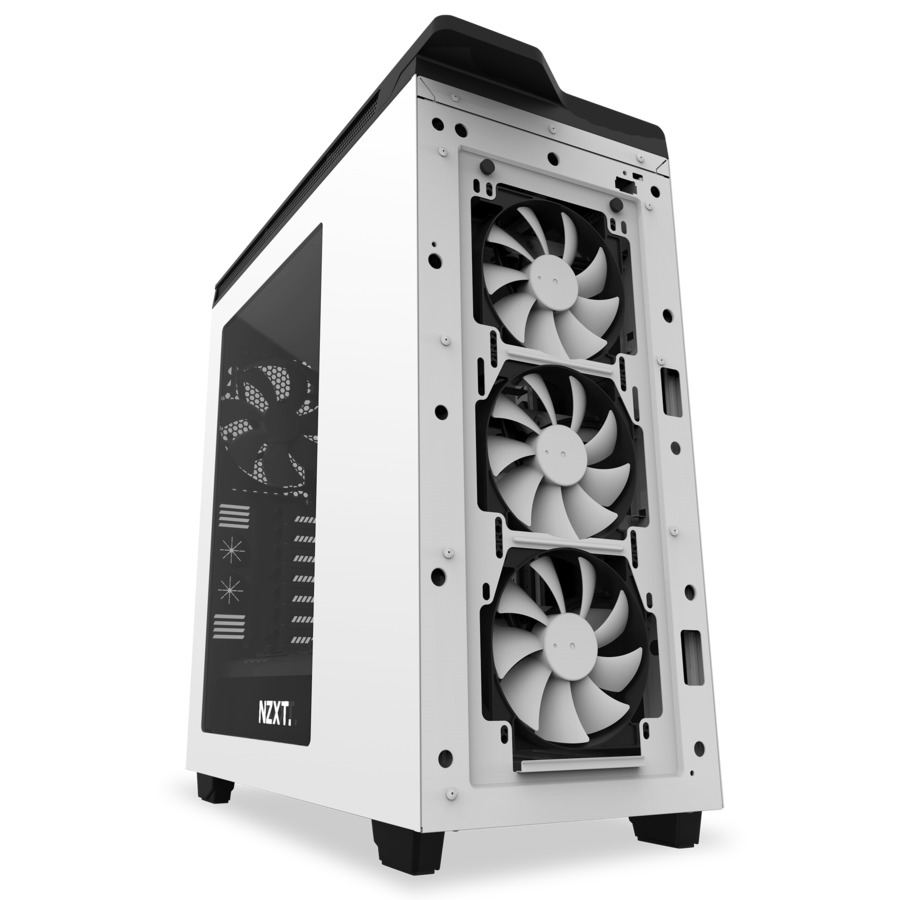 NZXT H440 Mid Tower Case 2015 Edition - White image