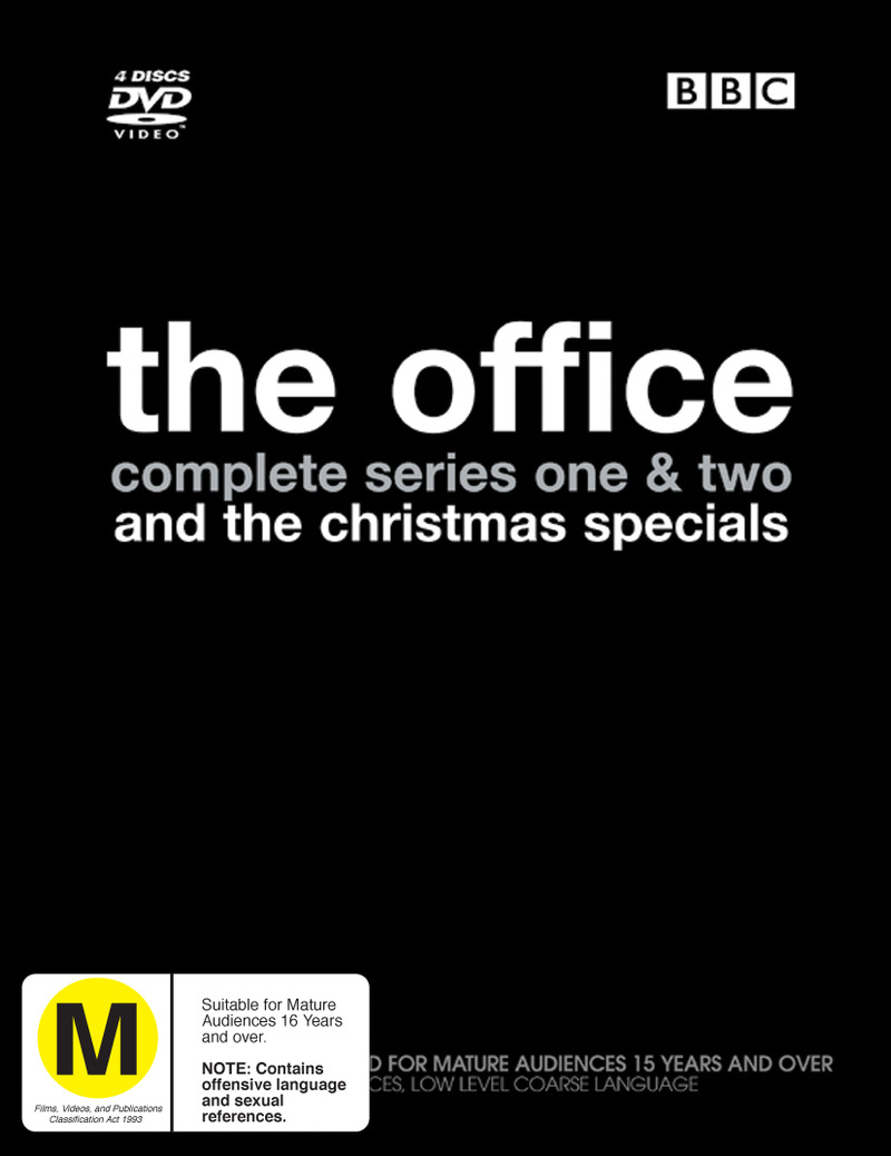 The Office - Complete Series 1 & 2 And The Christmas Specials (4 Disc Box Set) on DVD image
