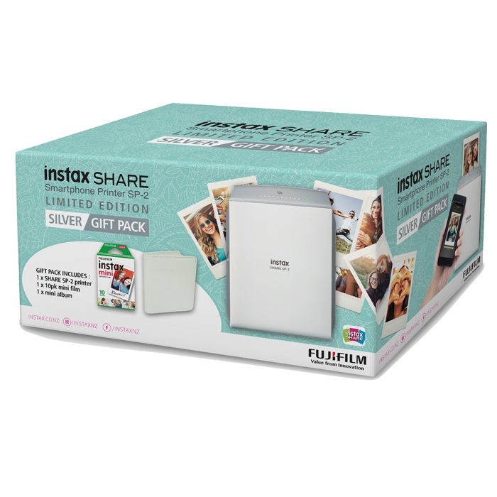 Fujifilm: Instax Share SP-2 Limited Edition Gift Pack - Silver image