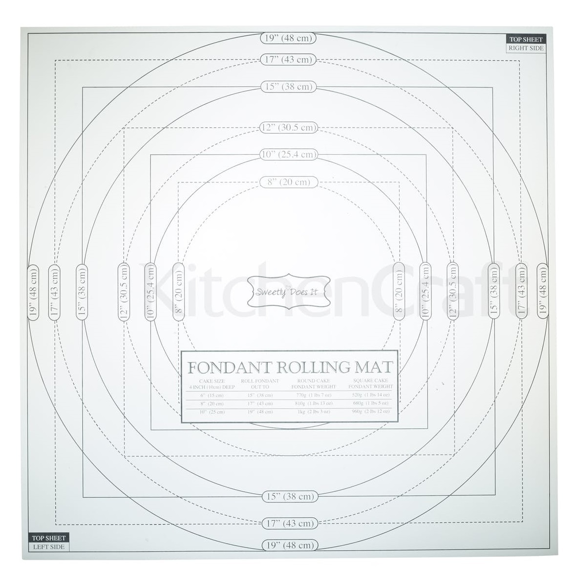 Sweetly Does It: Icing Mat - (50cm) image