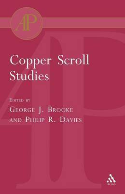 Copper Scroll Studies by George J Brooke image